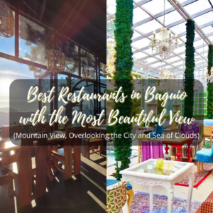 Restaurantsa in Baguio with view