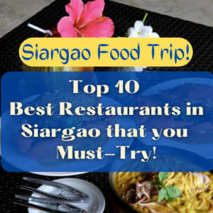 Best Restaurants in Siargao